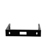 Rack Abierto de montaje en Pared, de 19in, Espacio para 2 Unidades de rack, Se envía el Gabinete Armado.